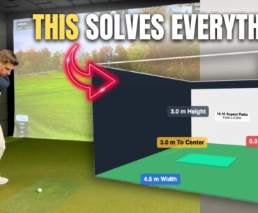 How to Plan ANY Golf Simulator Room (in 10 Seconds)
