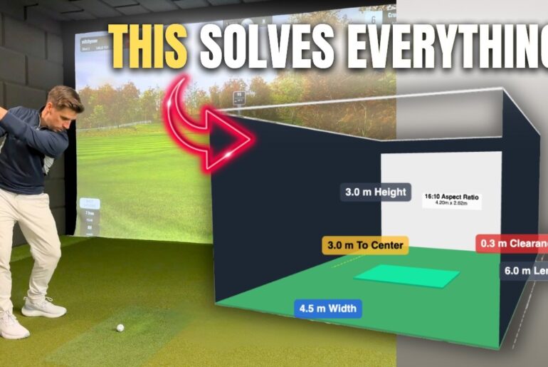 How to Plan ANY Golf Simulator Room (in 10 Seconds)