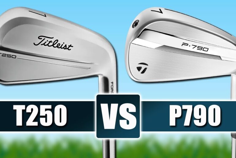 Titleist T250 vs Taylormae P790 Irons! The Battle You Need To Watch!