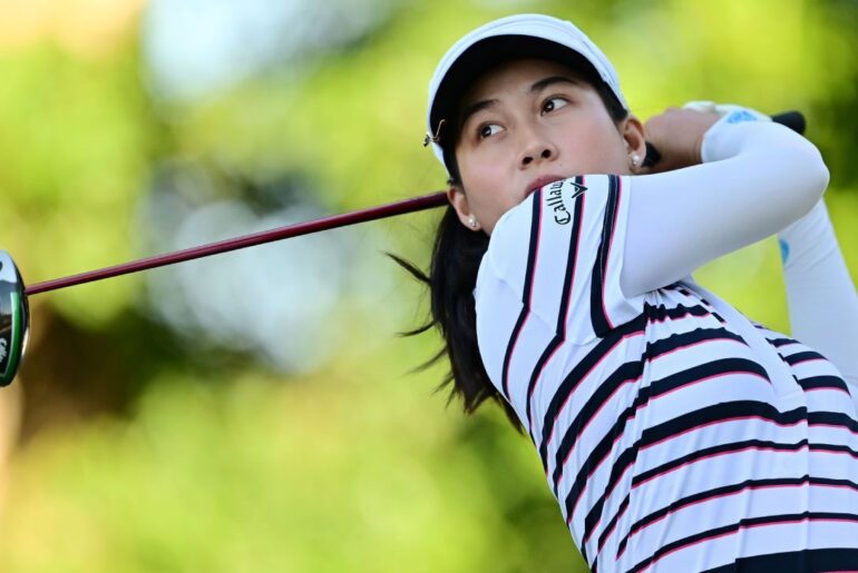 Thitikul sinks 9 birdies, leads Korda by 6 shots in LPGA finale