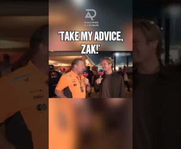 Nico Rosberg’s HILARIOUS Advice to Zak Brown Before Abu Dhabi GP!