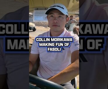 Add Collin Morikawa to the list of new Fasoli stans 💀 @I@InternetInvitational