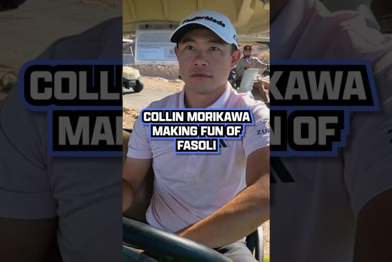 Add Collin Morikawa to the list of new Fasoli stans 💀 @I@InternetInvitational