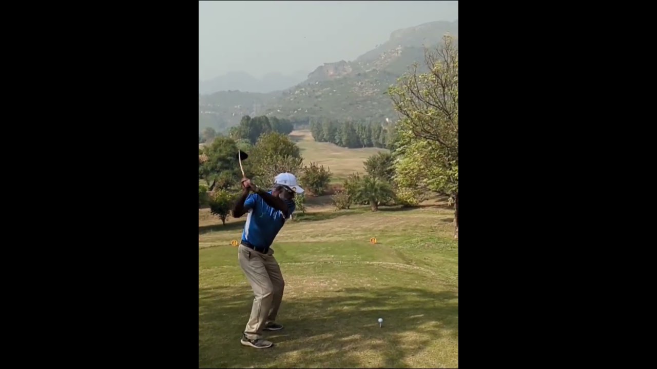 Hardest Par 5 of Pakistan golf course  #golf #golfswing #golflife #golfcoach #golfshot #golftips