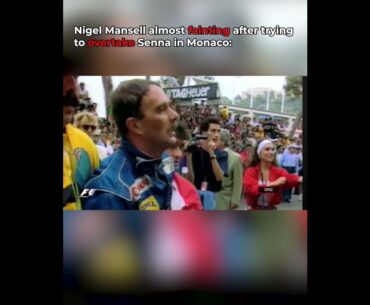 Nigel Mansell x Ayrton Senna in Monaco