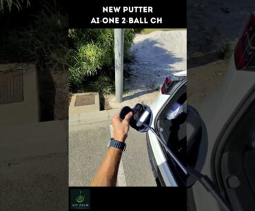 Unboxing and first test of my new Ai-One 2-Ball CH putter! #OdysseyPutter #AiOne #2BallPutter