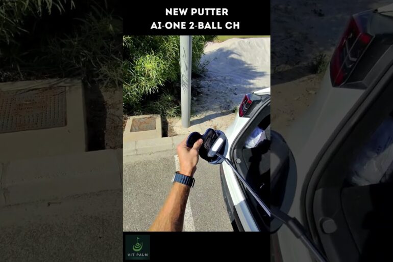 Unboxing and first test of my new Ai-One 2-Ball CH putter! #OdysseyPutter #AiOne #2BallPutter