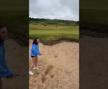 First time swinging, already better than us 💀😂