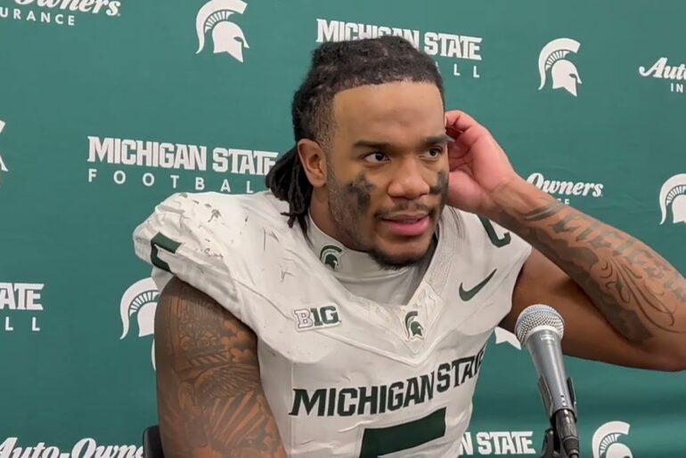 Jordan Hall | Post Iowa | On Head Coach Jonathan Smith After Tough Loss