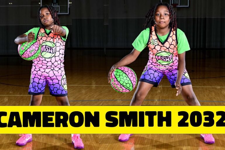 6th Grader Cameron Smith shows HANDLES at MSHTV Camp