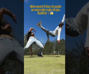 casal de capoeiristas incrível 🤸🏾😱💥