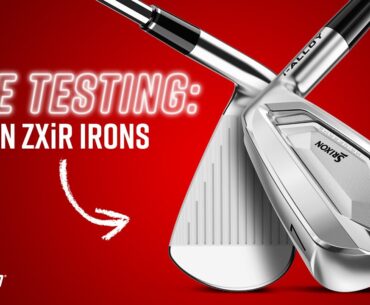 LIVE Testing! SRIXON ZXiR IRONS
