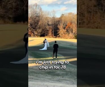 Ur wedding is ruining my golf #golf #golfer #golfswing #wedding #funny #golflife #golfcourse