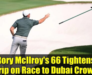 Rory McIlroy's 66 Tightens Grip on Race to Dubai Crown