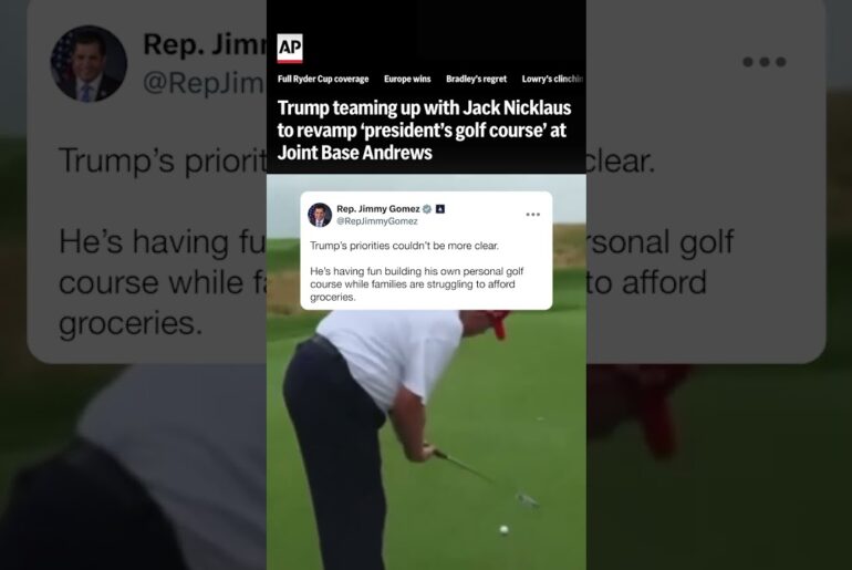 Trump’s Priorities Couldn’t be More Clear…