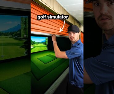 I Built a Secret Golf Simulator