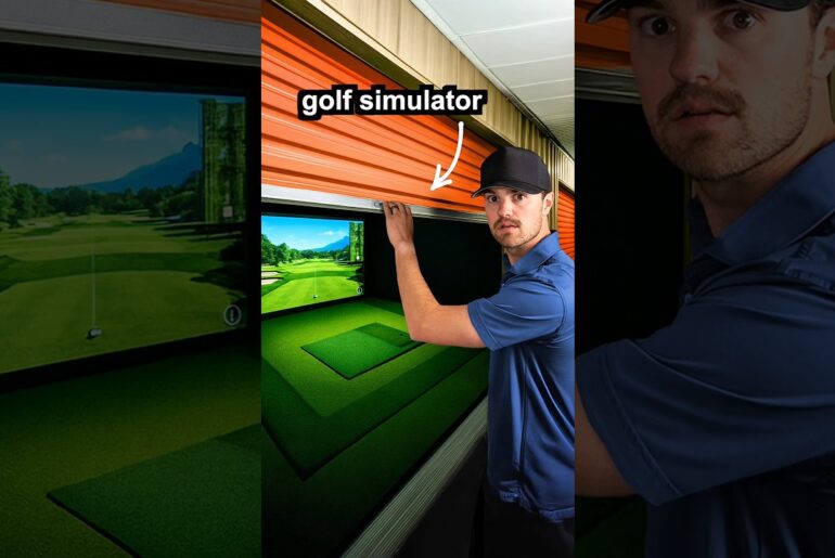 I Built a Secret Golf Simulator