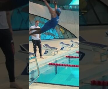 Micah Richards 'Learns' To Dive 😂