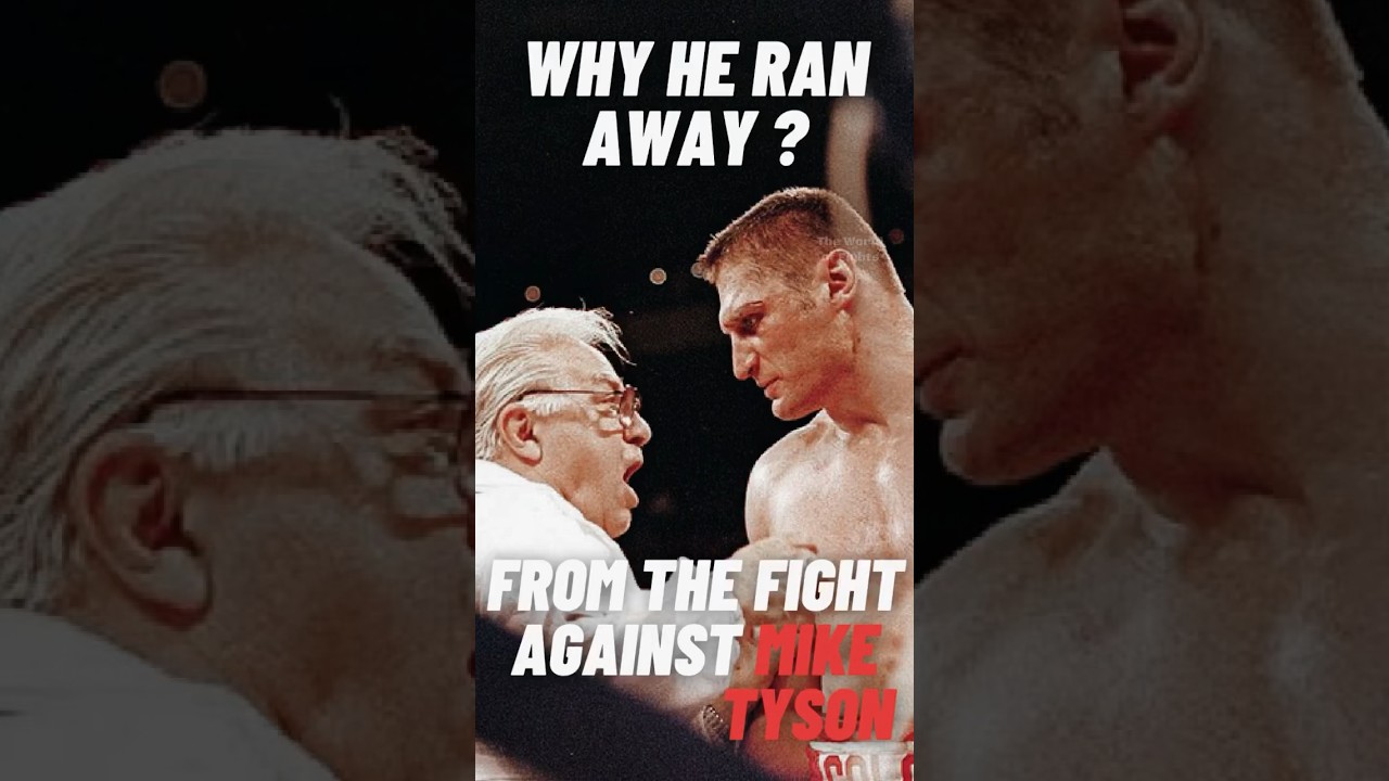 Why Golota ran away from the fight against MIKE TYSON Why Golota ran away from the fight against MIKE TYSON