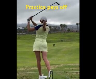 Time on the range! #girlgolfers #golf