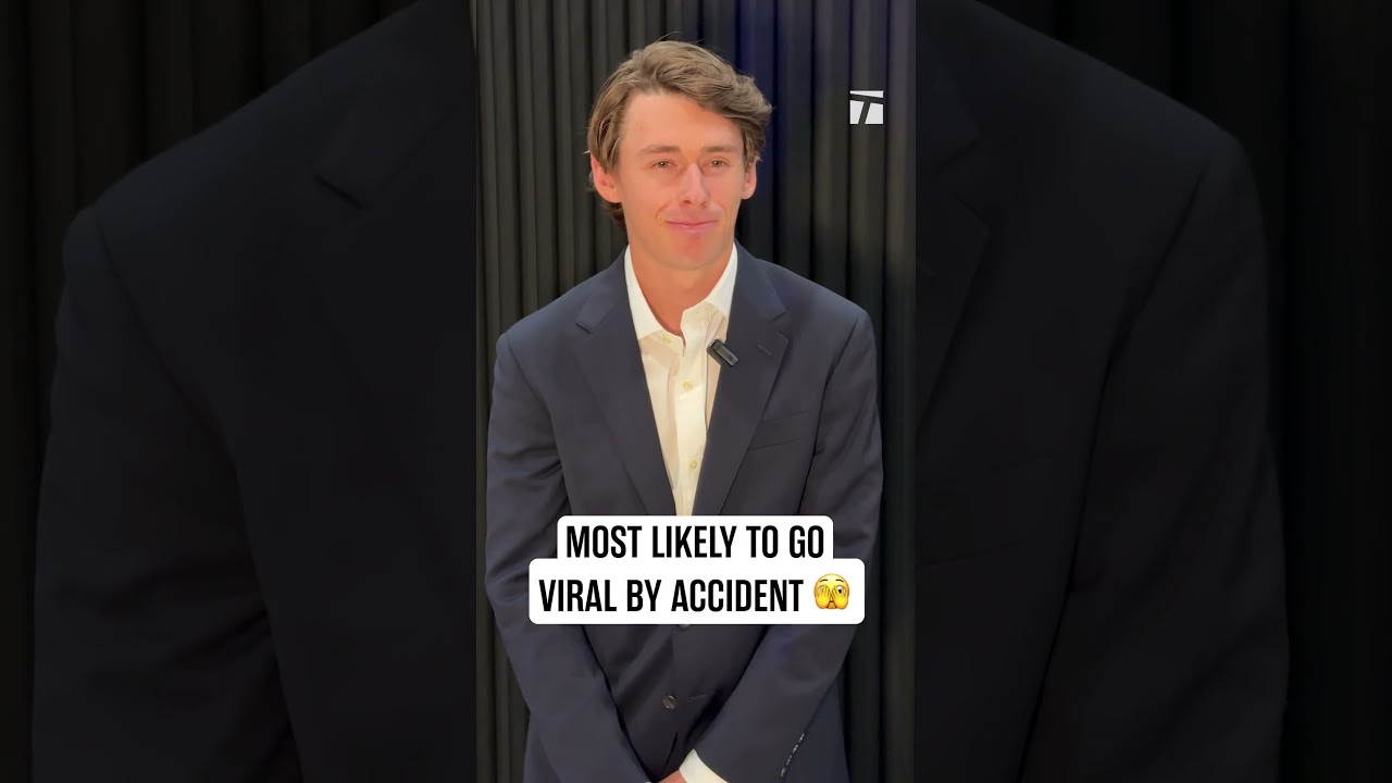 Do you agree with the boys? ๐ #superlatives #mostlikelyto #fritz #shelton #tennis #fun Do you agree with the boys? ๐ #superlatives #mostlikelyto #fritz #shelton #tennis #fun