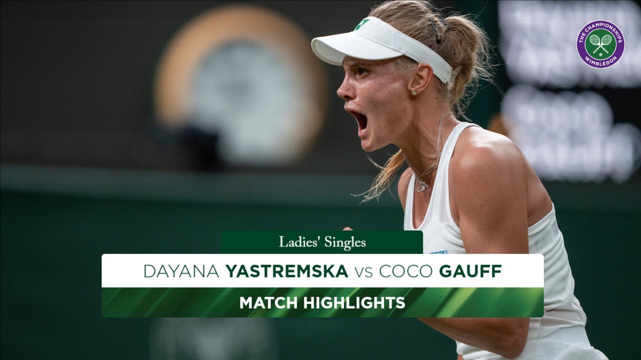 HUGE upset | Dayana Yastremska vs Coco Gauff | Highlights | Wimbledon 2025 HUGE upset | Dayana Yastremska vs Coco Gauff | Highlights | Wimbledon 2025