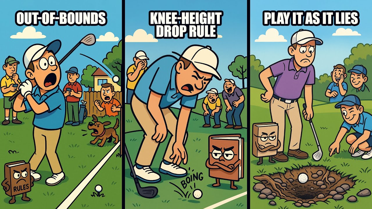 The 7 Golf Rules You Have Permission to IGNORE The 7 Golf Rules You Have Permission to IGNORE