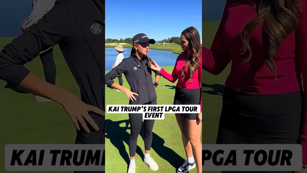 Kai Trump’s first LPGA Tour event. -1#shorts#kaitrump#celebrity#youtubeshorts Kai Trump’s first LPGA Tour event. -1#shorts#kaitrump#celebrity#youtubeshorts