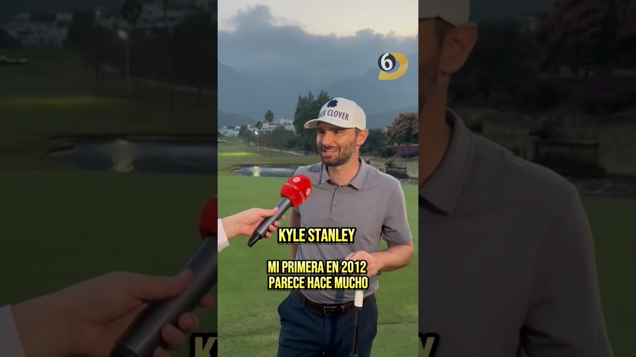 Kyle Stanley uno de los grandes jugadores del torneo de la VII Copa Multimedios de esta semana 🏌️ Kyle Stanley uno de los grandes jugadores del torneo de la VII Copa Multimedios de esta semana 🏌️