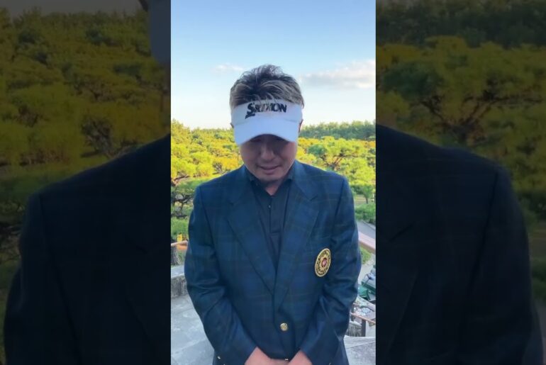 国内男子ツアーの2025シーズン第21戦『ダンロップフェニックストーナメント2025』塚田よおすけ選手の優勝コメント #shorts