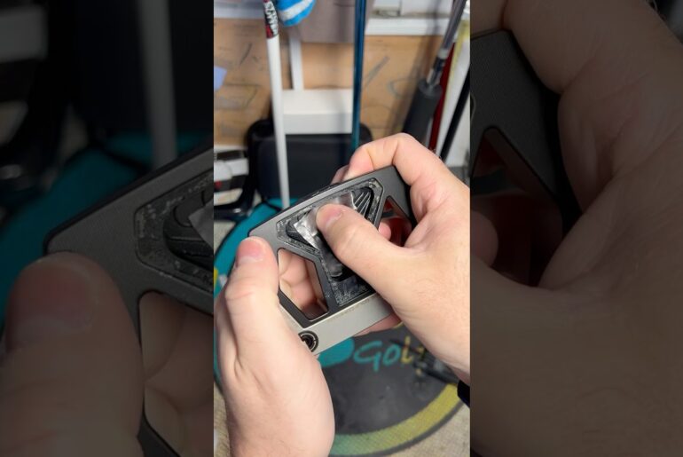 EFFECTIVE way of Adding CONFIDENTIAL Weight to your Putter  #golf #golfadvice #golfgear