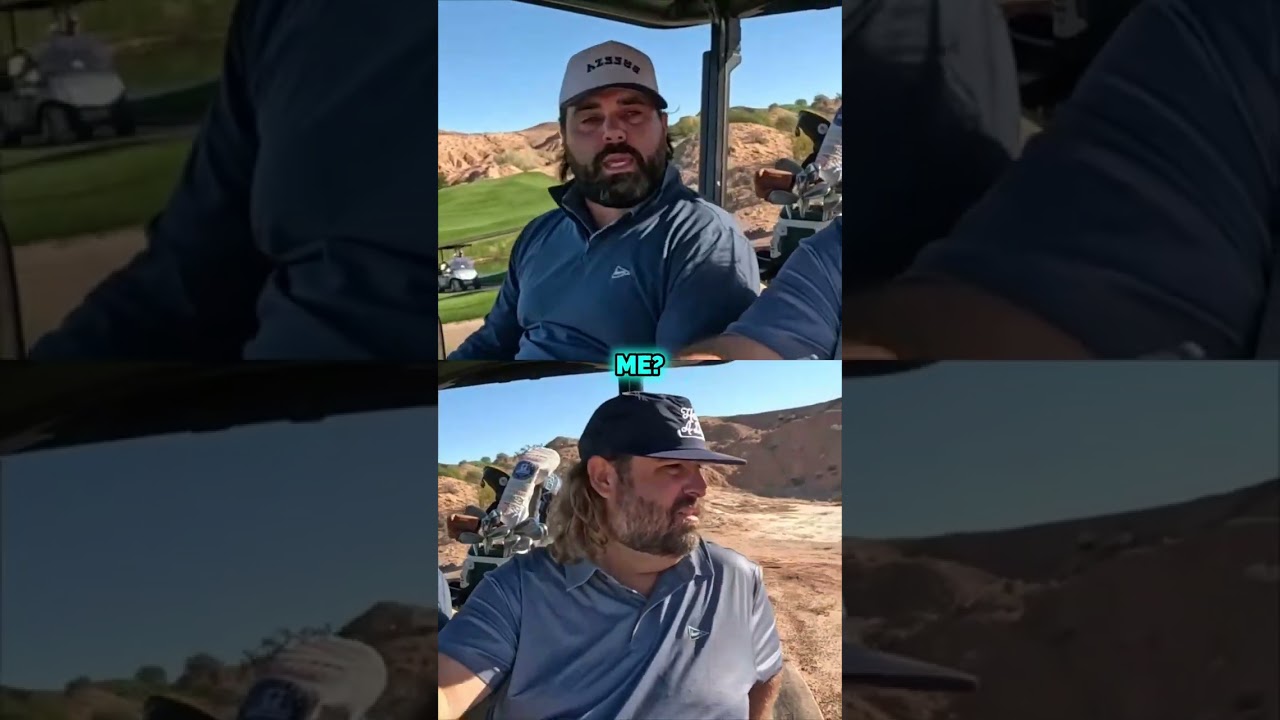 Wait, what *is* a thumbs down on a golf course?! 🤯 This reaction is PRICELESS. Wait, what *is* a thumbs down on a golf course?! 🤯 This reaction is PRICELESS.