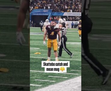 Cam Skattebo is tough 😤