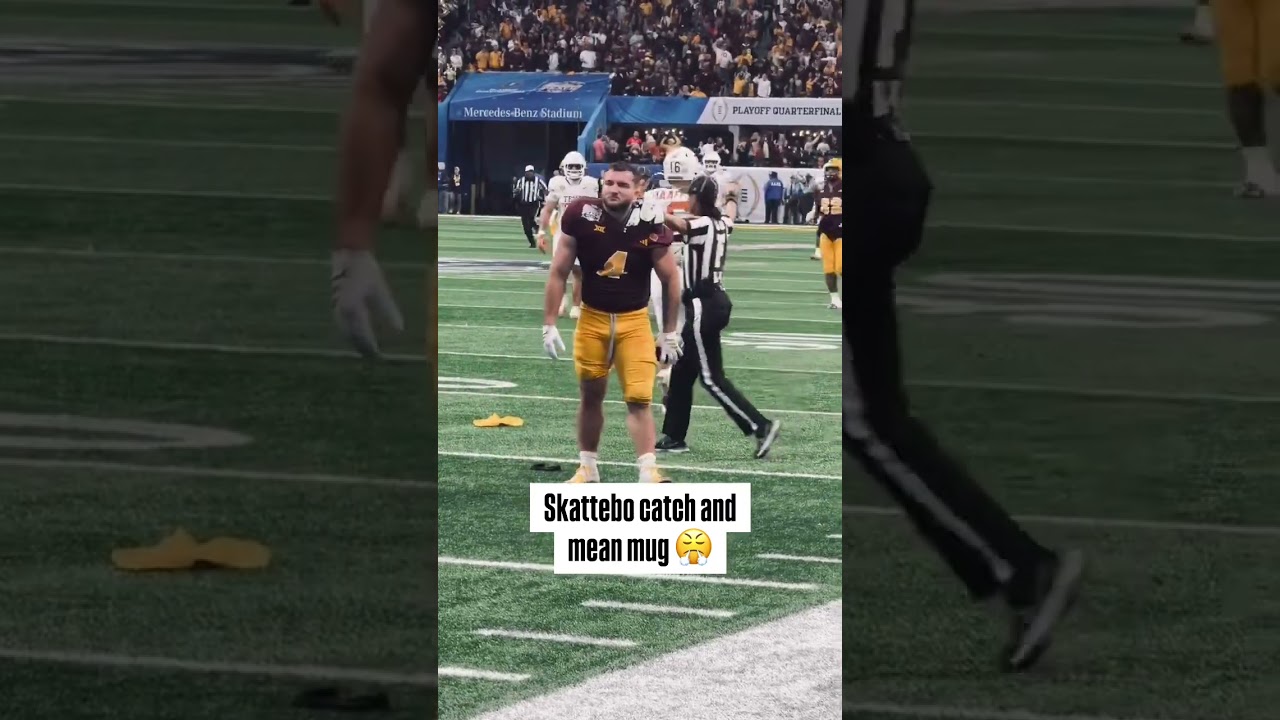 Cam Skattebo is tough 😤 Cam Skattebo is tough 😤