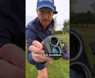 How to properly use a Bushnell Range Finder 👀 #shorts