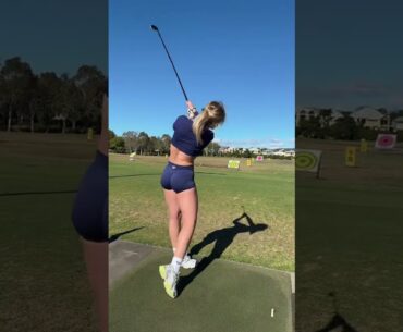 Nice Iron #funny #shorts #reels #golf #girl #asmr