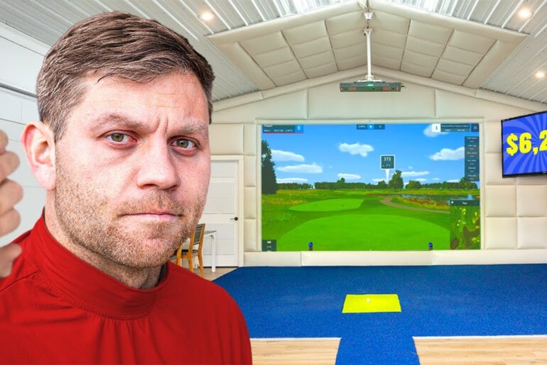 How I Built a World Class Home Golf Simulator for $6,295