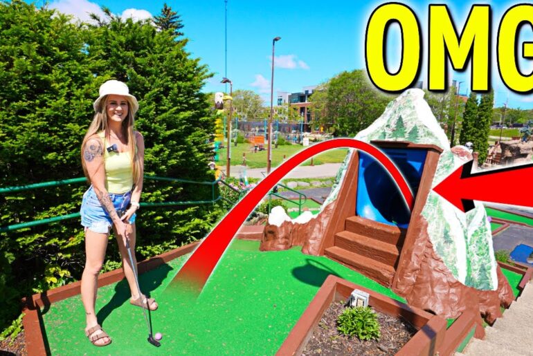Mind-Blowing One of a Kind Mini Golf Course!