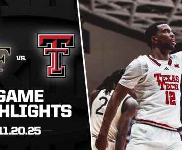 Wake Forest vs. #15 Texas Tech Game Highlights | 2025-26 Big 12 Men's Basketball