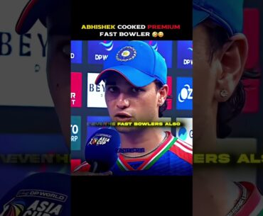 Abhishek Sharma Cooked Premium Fast Bowler
