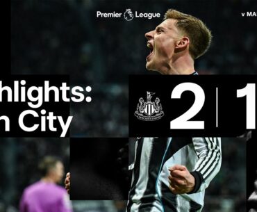 BARNES STRIKES TWICE! 🏹 Newcastle United 2 Manchester City 1 | Premier League Highlights