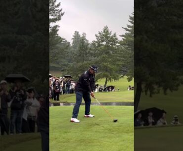 ベイカレントクラシック　3日目　松山英樹選手　ティーショット#ゴルフ#PGA #松山英樹#shorts
