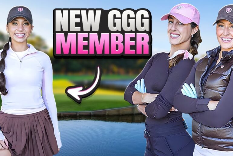 We Signed a NEW Golf Girl Games Member! Meet Phoebe + Pickleball Golf Match
