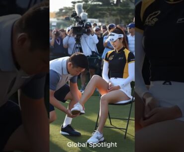 “Did That Really Happen?” The Tallest Golfer Stuns Everyone 😂#golf #short #tallwomen #sports