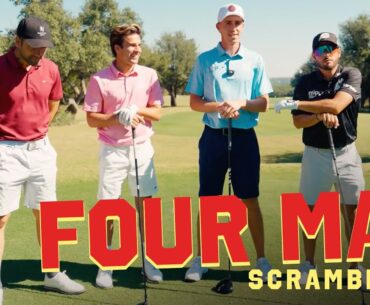 Four Man Scramble with David Puig, Abraham Ancer and Riqui Puig