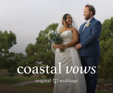Romantic Coastal Wedding at Los Verdes Golf Course