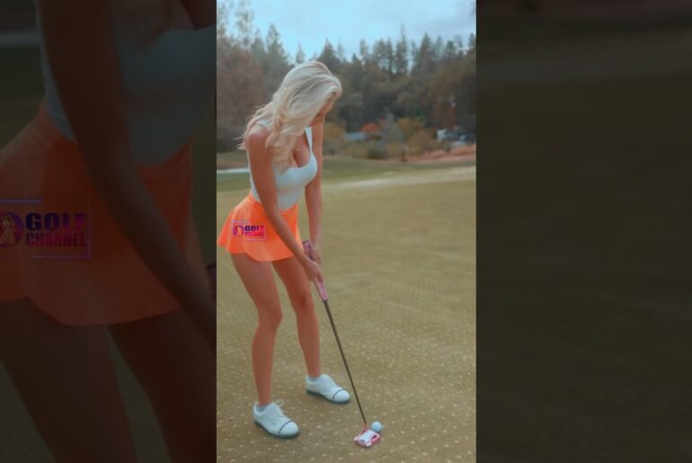 Amazing Golf Swing you need to see | Golf Girl awesome swing | Golf shorts | Bri Teresi