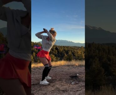 Amazing Golf Swing you need to see | Golf Girl awesome swing | Golf shorts | Aubrey Keys