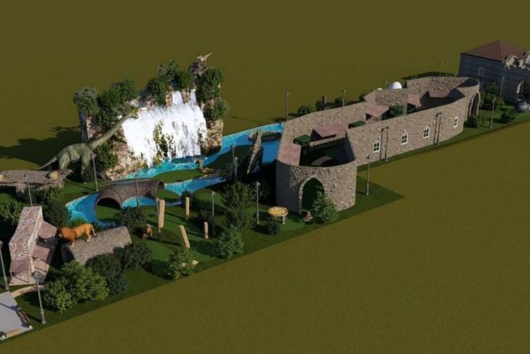 An artist's impression of how the course could look. Picture: Shropshire Council planning portal