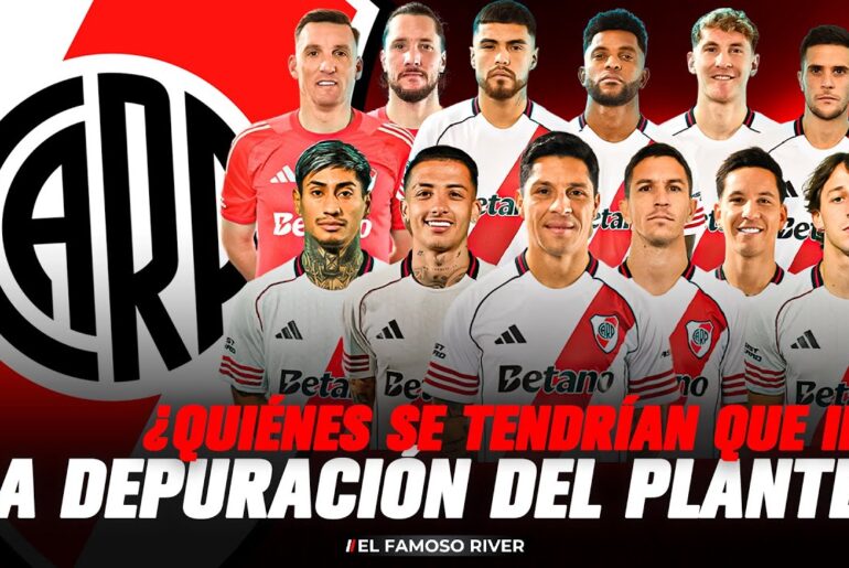 🔥😲 EL ARMADO del PLANTEL DE RIVER para el 2026: ¿QUÉ JUGADORES DEBERÍAN IRSE del MILLONARIO?